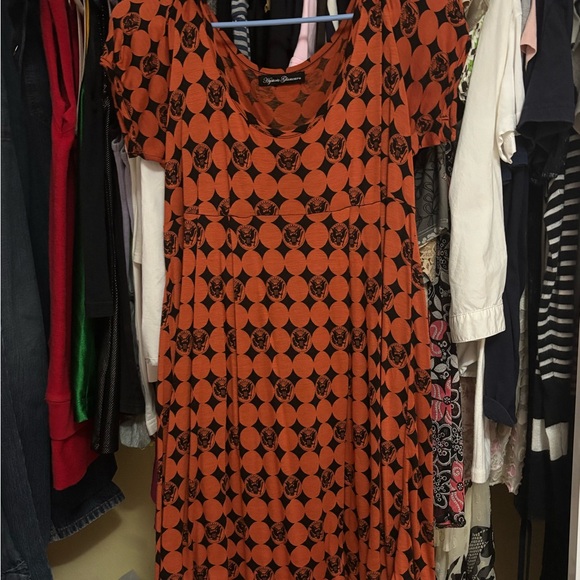 Hysteric Glamour Ramones Pattern Dress - Picture 1 of 4
